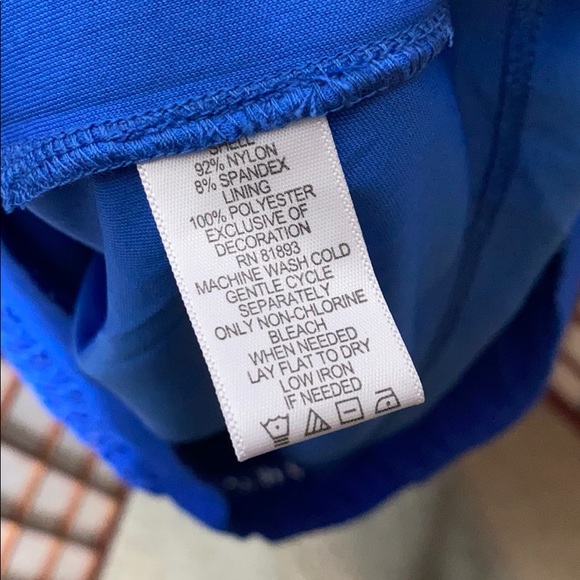 Summer blue lace shift dress - Picture 6 of 6